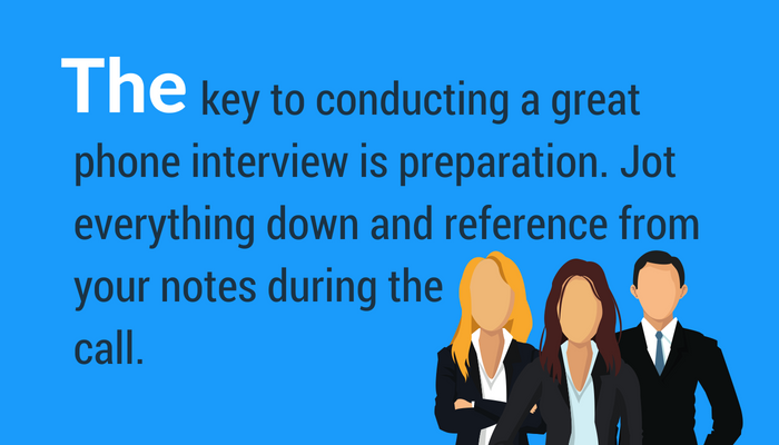 How to ace phone interview questions with great preparation