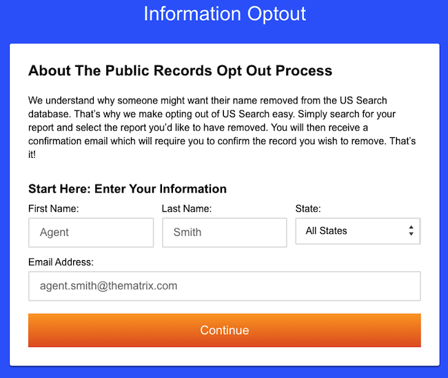 ussearch.com opt out form